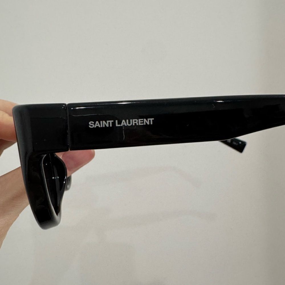 SAINT LAURENT Script Cat Eye Sunglasses, 53mm - Picture 7 of 14